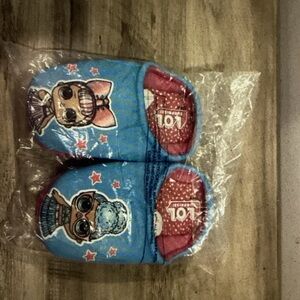 L.O.L. Surprise! Blue and Red Kids Slippers